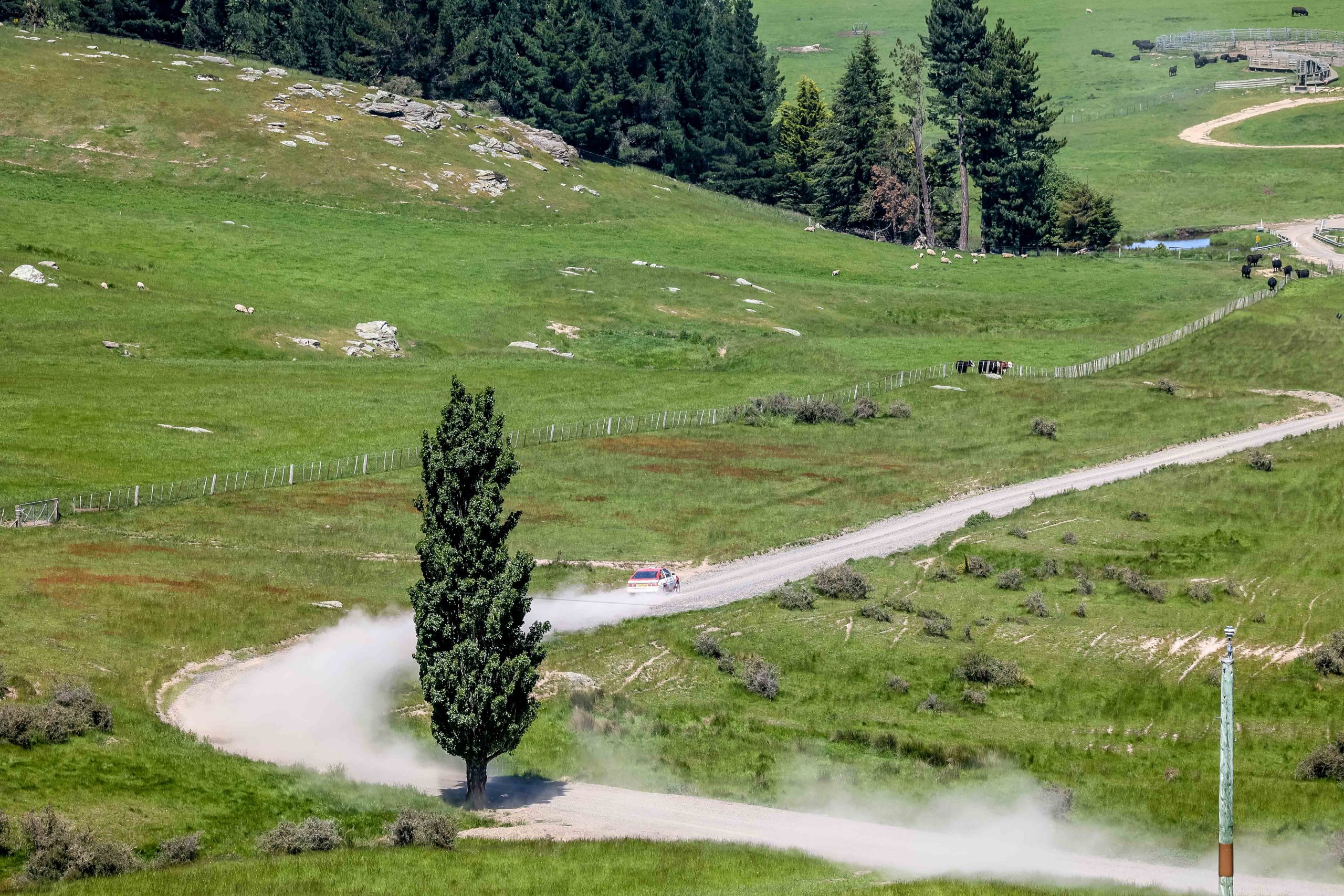 Closed-road gravel with big scenery